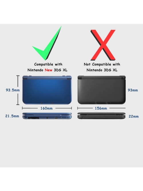 Insten Tpu Slim Fit Protective Case Cover For Nintendo New 3ds Xl