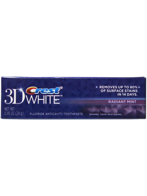 Crest 3 D Whitening Toothpaste 0 85 Oz 12pk Office Depot