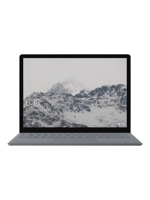 Microsoft Surface Laptop Core I5 7200u 2 5 Ghz Windows 10 In S Mode 8 Gb Ram 256 Gb Ssd 13 5 Touchscreen 2256 X 1504 Hd Graphics 620 Wi Fi Bluetooth Platinum Office Depot