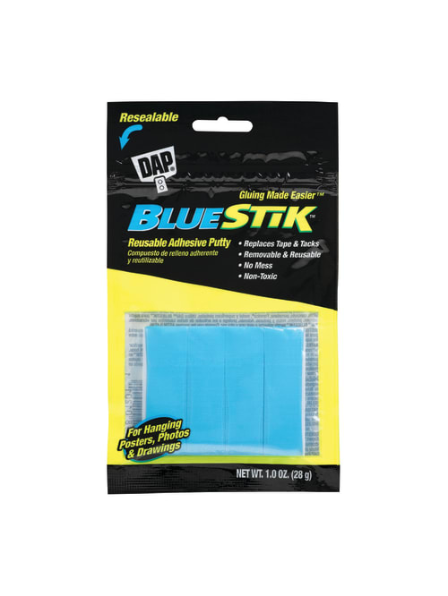 Dap Bluestik Reusable Adhesive Putty 1 Oz Pack Of 12 Office Depot