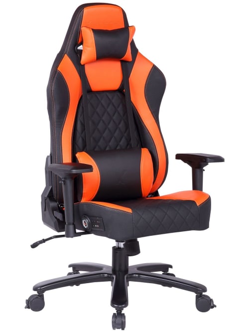 Ace X Rocker Pc Gaming Chair Orangeblack Office Depot