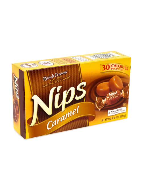 Nips Hard Candy Caramel 4 Oz Box Of 12 Office Depot