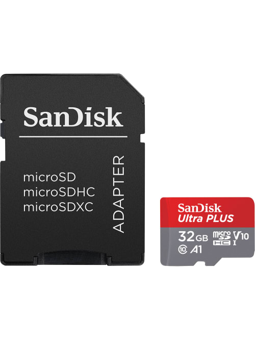 Sandisk Ultra Plus Microsdhc Uhs I Cards With Adapter 32gb Pack Of 2 Cards Office Depot