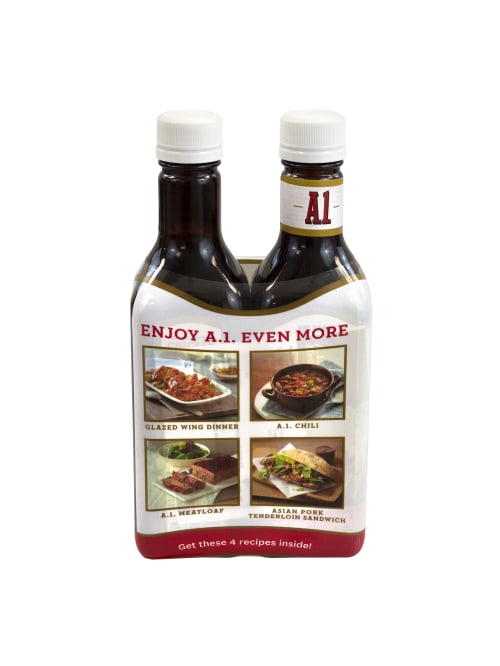 A1 Original Steak Sauce 15 Oz Pack Of 2 Bottles Office Depot