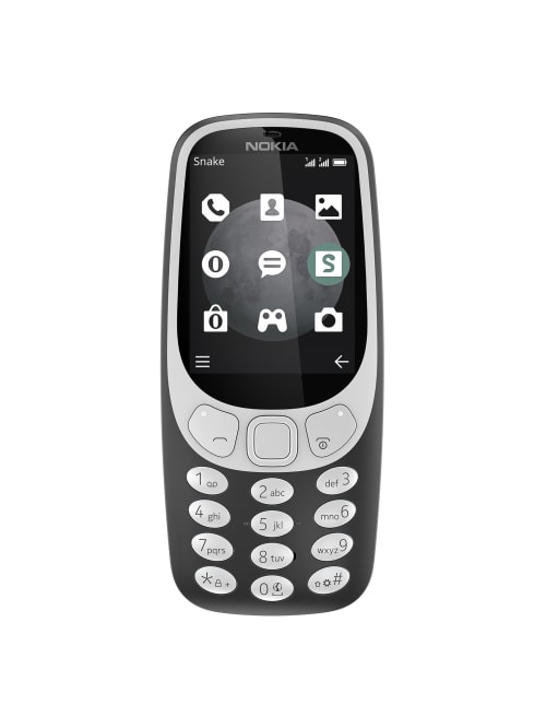 nokia 3310 ta 1036 cell phone charcoal item 8436689
