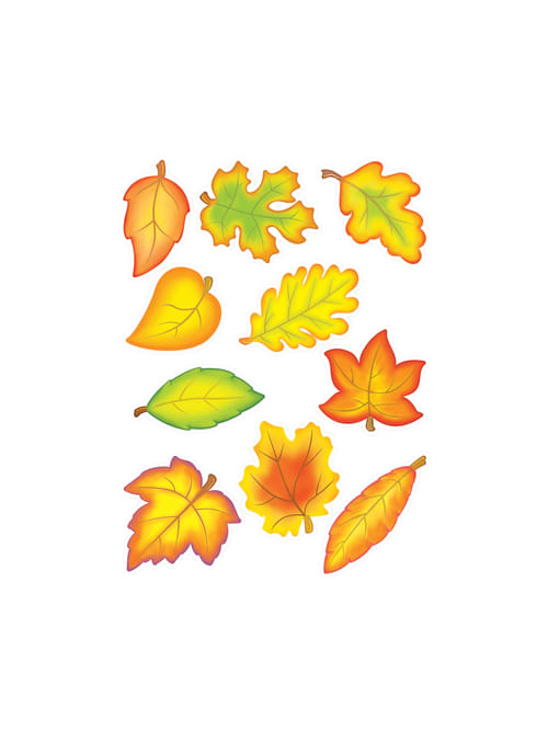 Teacher Created Resources Fall Leaves Accents Multicolor Pre K