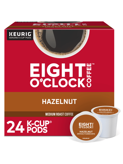 Eight Oclock Hazelnut Carton Of 24 Office Depot