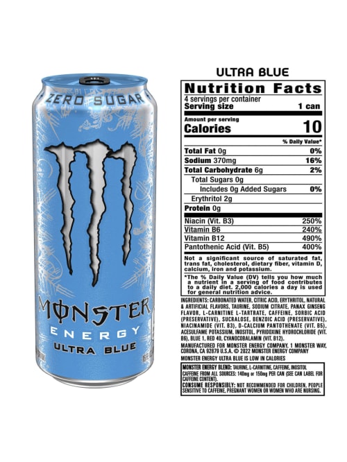 Monster Energy Ultra Variety Pack 24pk Office Depot