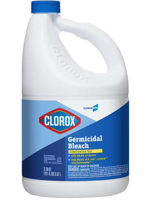 Clorox Concentrated Germicidal Bleach 121 Oz - Office Depot
