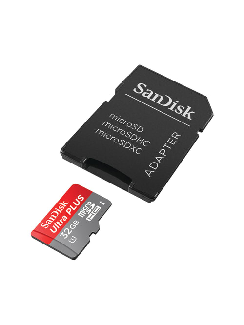 Sandisk Ultra Plus Microsdhc Card 32gb Office Depot