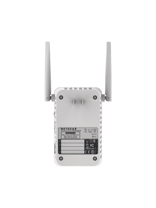Netgear Wireless Ac1200 Dual Band Wi Fi Range Extender Ex6150 White Office Depot