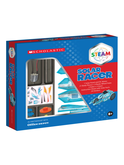 Scholastic Steam Solar Racer Activity Kit Grades 2 To 5 Office Depot