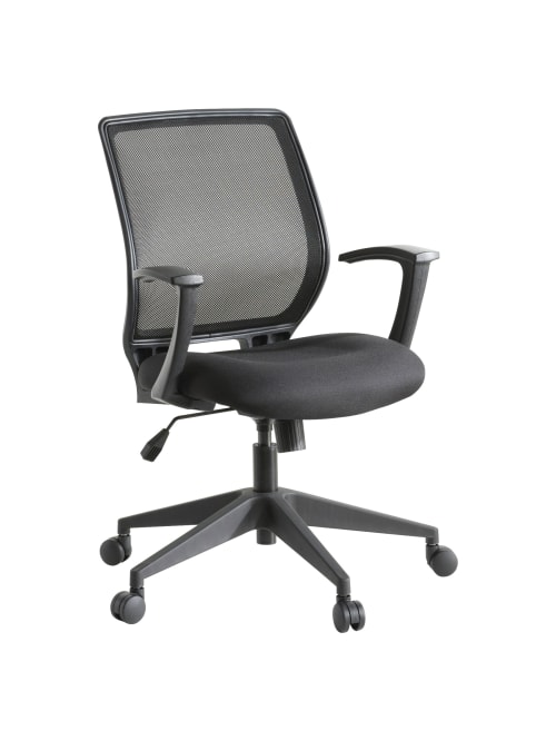 Lorell Meshfabric Work Chair Black Office Depot