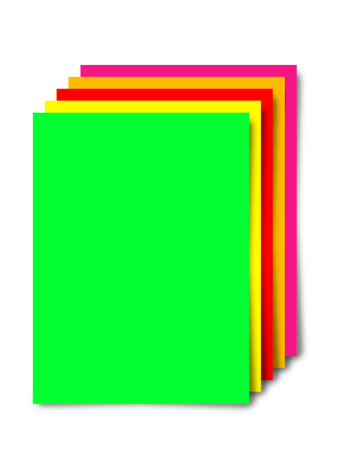 Office Depot Brand Poster Boards 11 X 14 Neon Color Assortment Pack Of 5 Office Depot