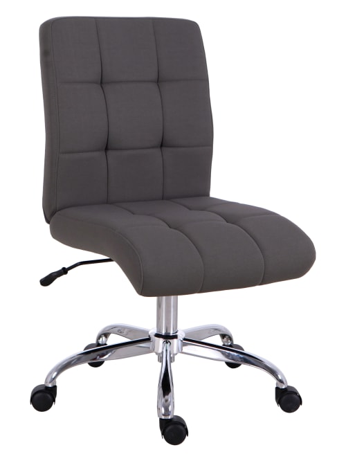 Brenton Studio Dexie Quilted Task Chair Gray Office Depot