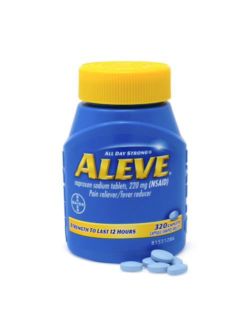 aleve all day strong naproxen sodium 220mg bottle of 320 tablets item 8608811