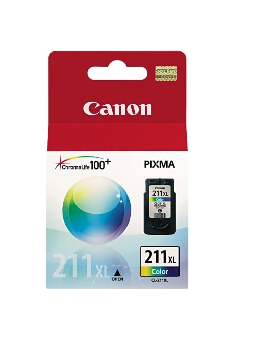 canon cl 211xl tricolor ink cartridge 2975b001 item 861980