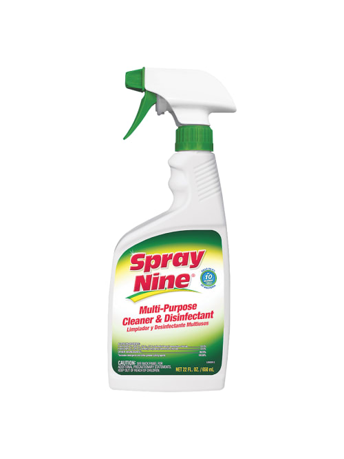 Spray Nine Multi Purpose Cleaner And Disinfectant Spray 25 Oz Bottle Office Depot