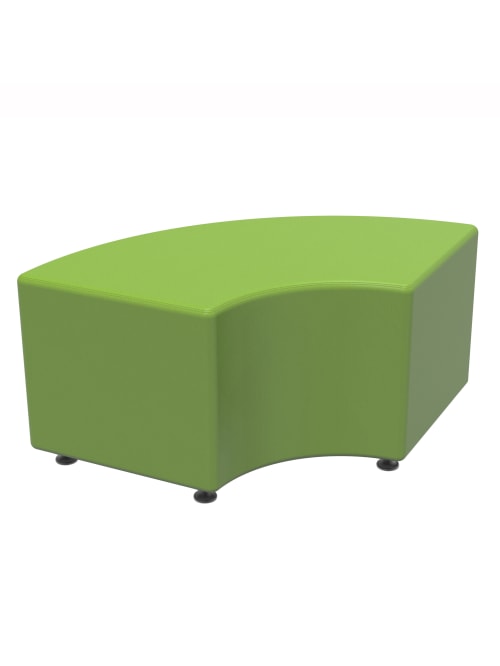 Marco Sonik Soft Seating Curved Bench Sprite Office Depot