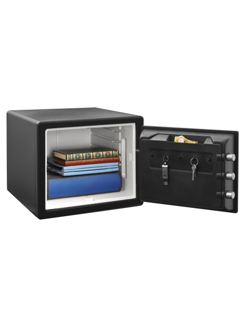 Sentrysafe Large Fire Safe Digital Safe 0 8 Cu Ft Black Office Depot