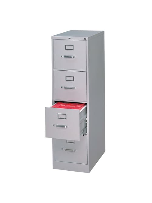 Hon 510 25 4 Drawer Letter File Gray Office Depot