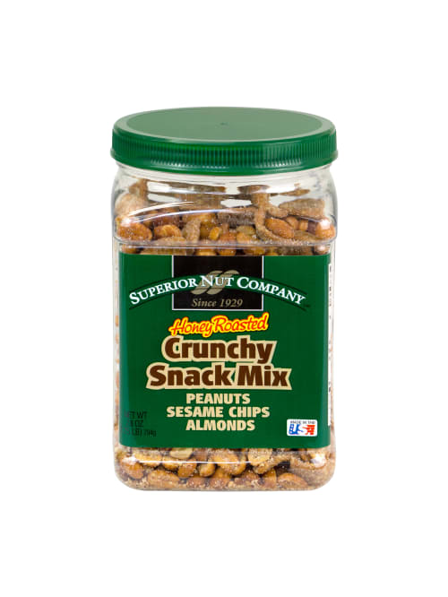 Superior Nut Honey Roasted Crunch Snack Mix 28 Oz Office Depot