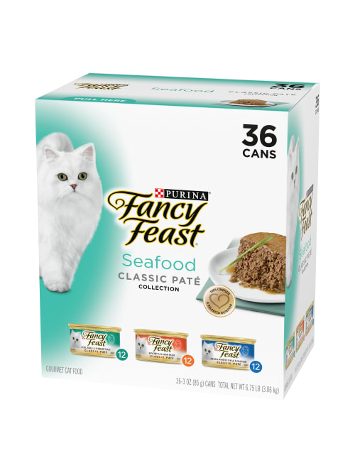 Fancy Feast Seafood Variety Pack 3 Oz 36pk Office Depot
