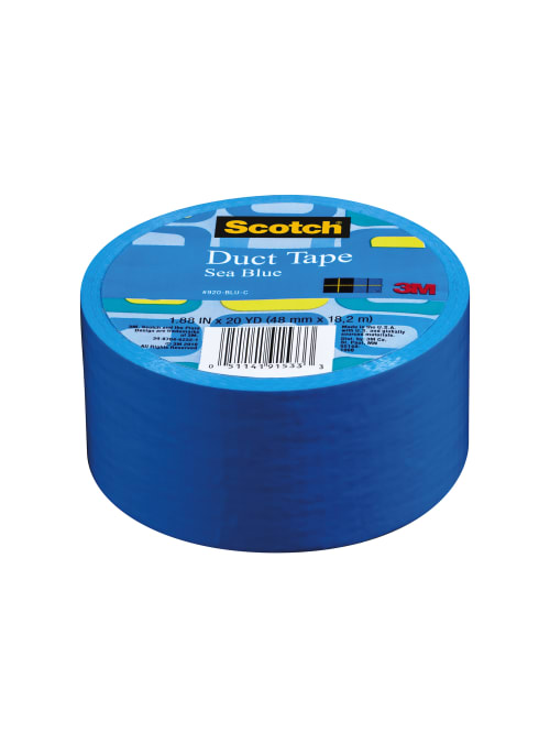 Scotch Colored Duct Tape 1 78 X 20 Yd Blue Office Depot