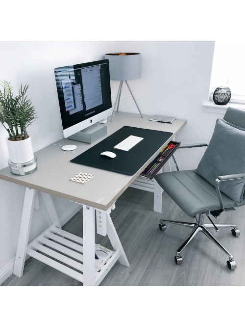Mount It Under Desk Pencil Drawer Black Office Depot Depending on the style the drawers are using, there could be a number of ways you could fix your drawers: mount it under desk pencil drawer 2 h x 21 1 4 w x 5 5 8 d black item 8953802