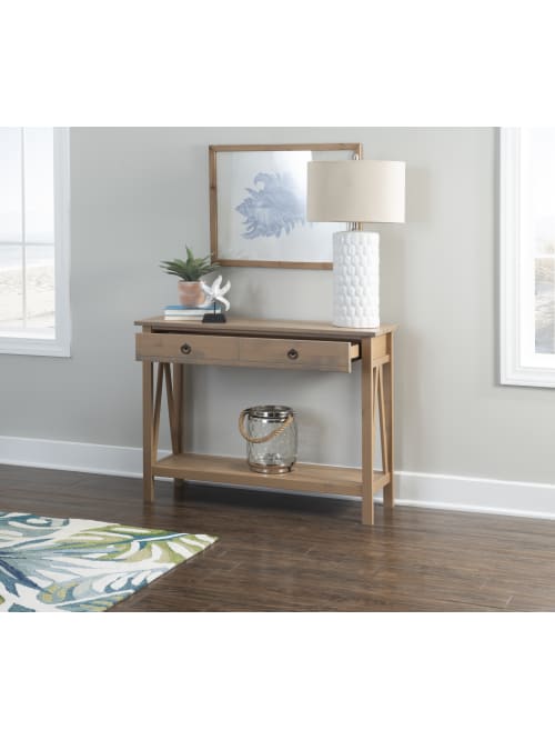 Consider this an updated classic and choose your favorite blend of. linon rockport rustic console table rectangle driftwood item 8958893