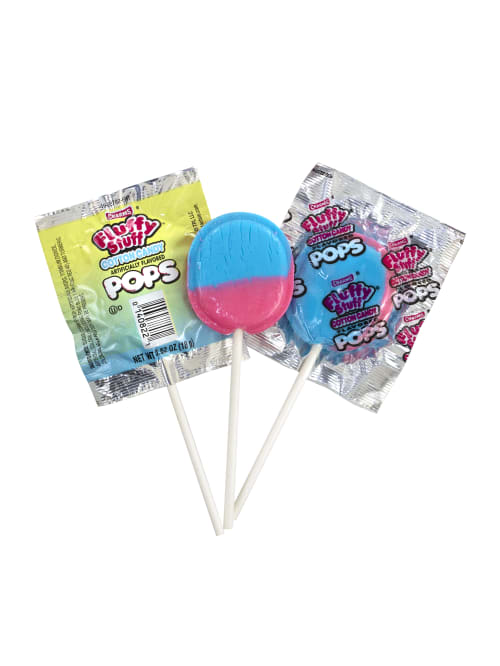 Fluffy Stuff Cotton Candy Pops Box Of 48 Office Depot