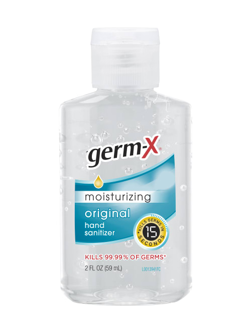 Yubbler - GERM-X Original Hand Sanitizer, 2-Oz Flip-Cap Bottle