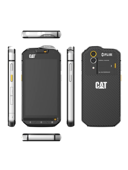 Cat S60 Waterproof Cell Phone Black Cs60subusaun Office Depot