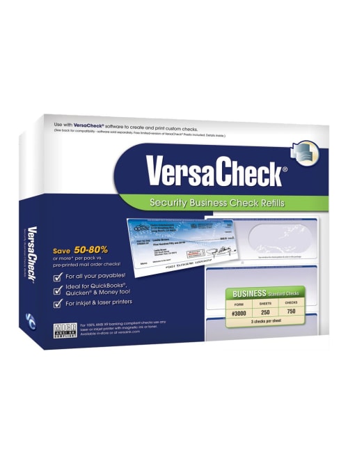 versacheck printer staples