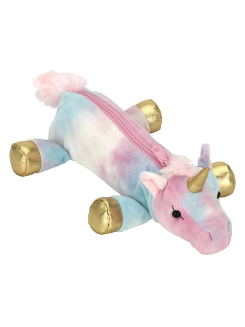 Office Depot Plush Pencil Pouch Unicorn Office Depot