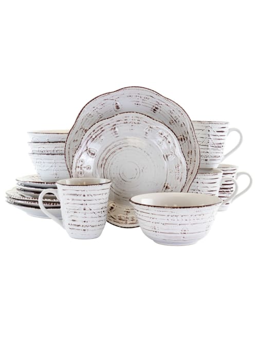 rustic stoneware dinner sets