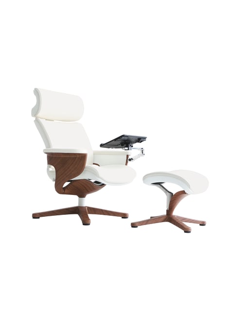 Office Depot, High Back Leather Chair With Ottoman