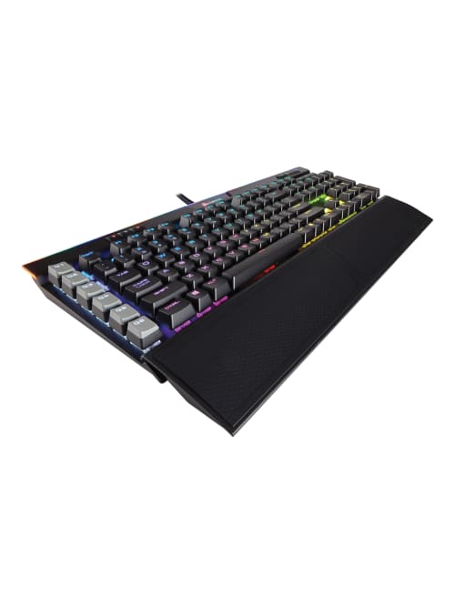 Corsair K95 Rgb Platinum Mechanical Gaming Keyboard Cherry Mx Speed Black Office Depot