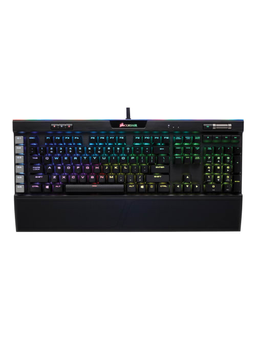 Corsair K95 Rgb Platinum Mechanical Gaming Keyboard Cherry Mx Speed Black Office Depot