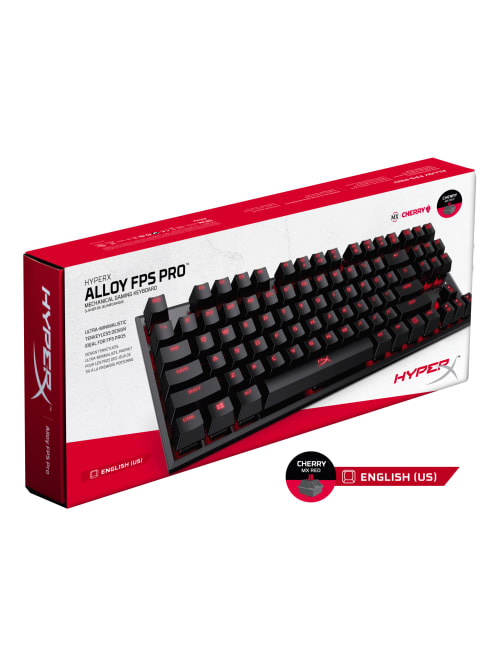 Kingston Hyperx Alloy Fps Pro Mechanical Gaming Keyboard For Pc Windows Black Office Depot