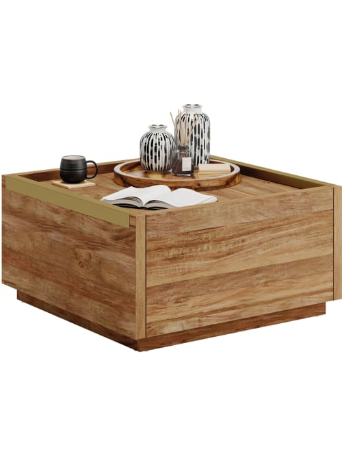 Sauder Manhattan Gate Table Sindoori Mango Office Depot Add a modern coffee table to bring function and style to your living room. sauder manhattan gate square coffee table 16 h x 31 w x 31 d sindoori mango item 9102856