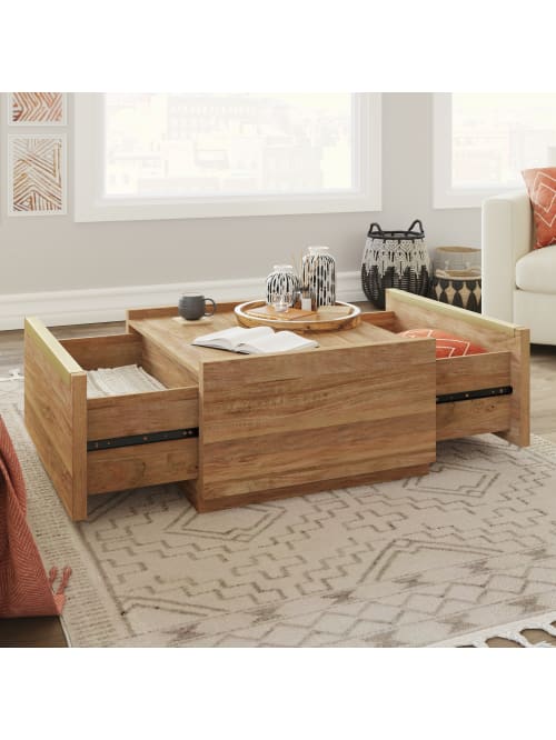 Sauder Manhattan Gate Table Sindoori Mango Office Depot Pick one up for yourself: sauder manhattan gate square coffee table 16 h x 31 w x 31 d sindoori mango item 9102856