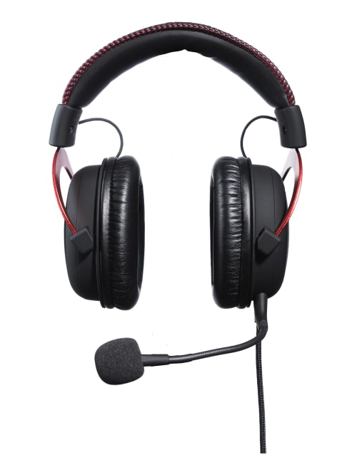 Hyperx Cloud Ii Noise Canceling Over The Head Binaural Gaming Headset Red Office Depot