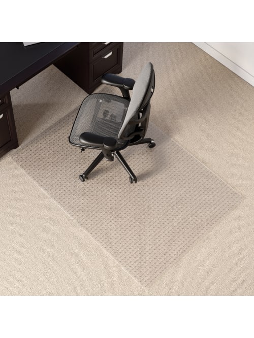 Realspace Berber Low Pile Chair Mat 46 X 60 Office Depot