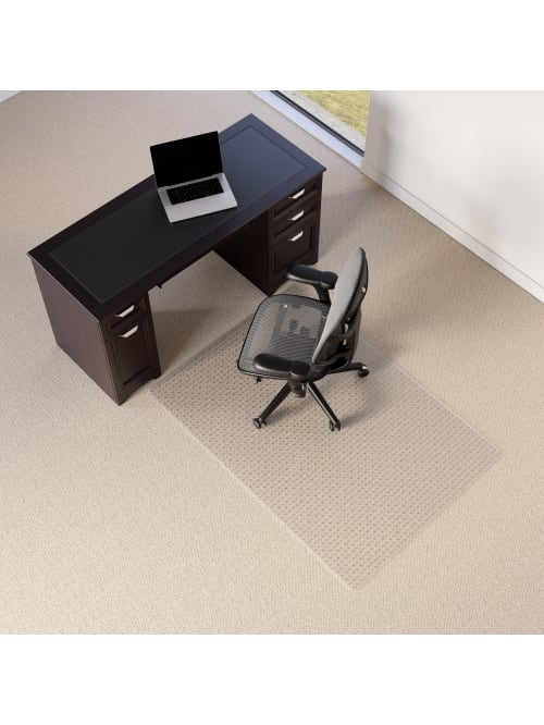 Realspace Berber Low Pile Chair Mat 46 X 60 Office Depot