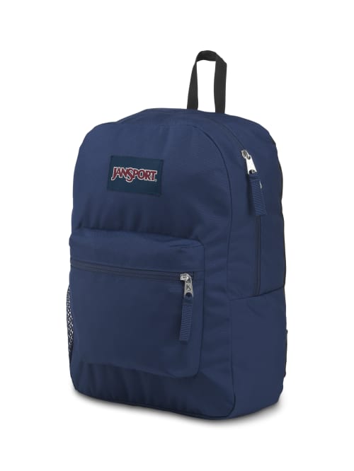 Jansport Cross Town Backpack Navy Blue Office Depot