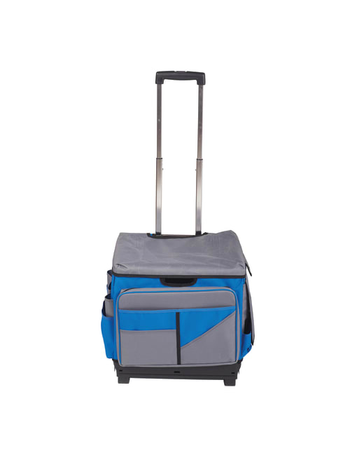 Ecr4kids Rolling Cartorganizer Bag Blue Office Depot