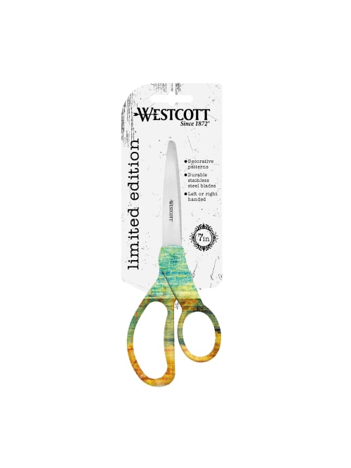 Westcott Student Fun And Fashionable Scissors 7 Pointed Assorted