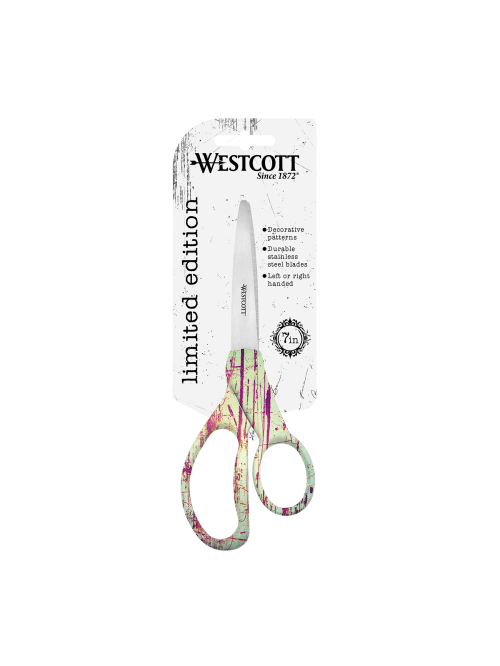 Westcott Student Fun And Fashionable Scissors 7 Pointed Assorted