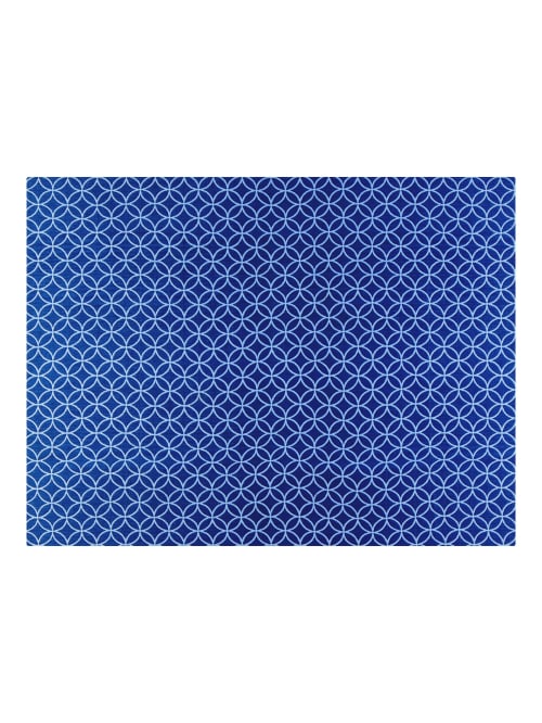 Realspace Designer Chair Mat 36 W X 48 D Blue Office Depot